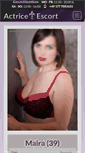 Mobile Screenshot of actrice-escort.de